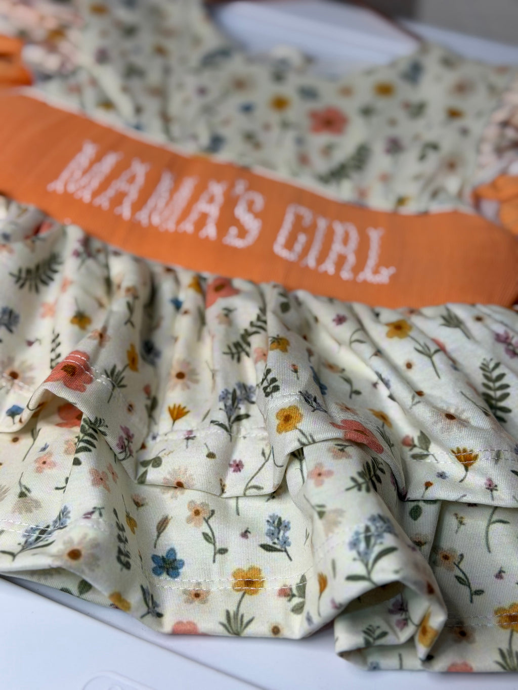 Mamas Girl Smocked Bloomer Set