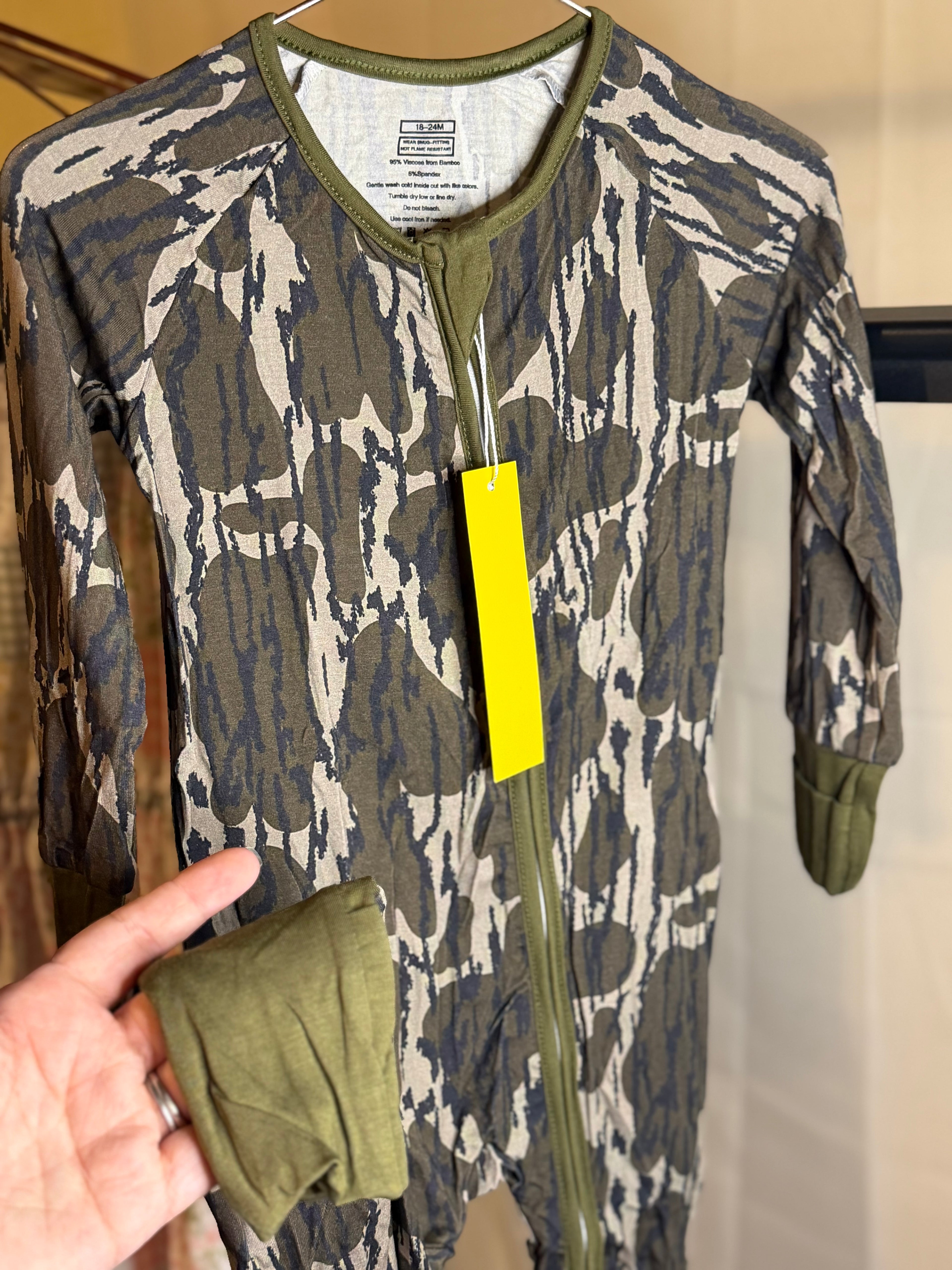 Bottomland Camo Bamboo Zippy