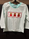 Bear Embroidered Top