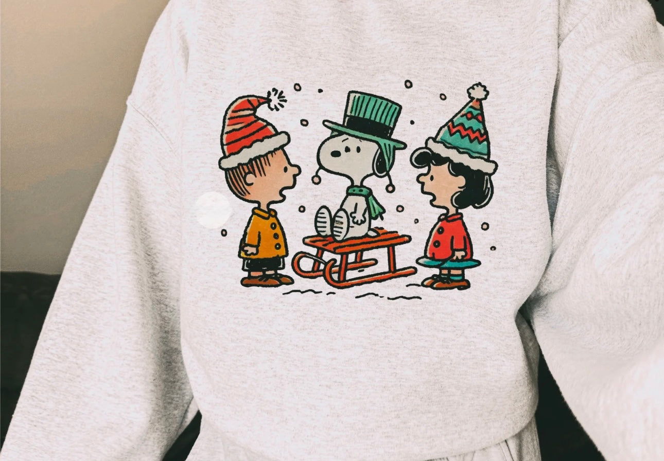 Snoop vintage Christmas tee & sweatshirt