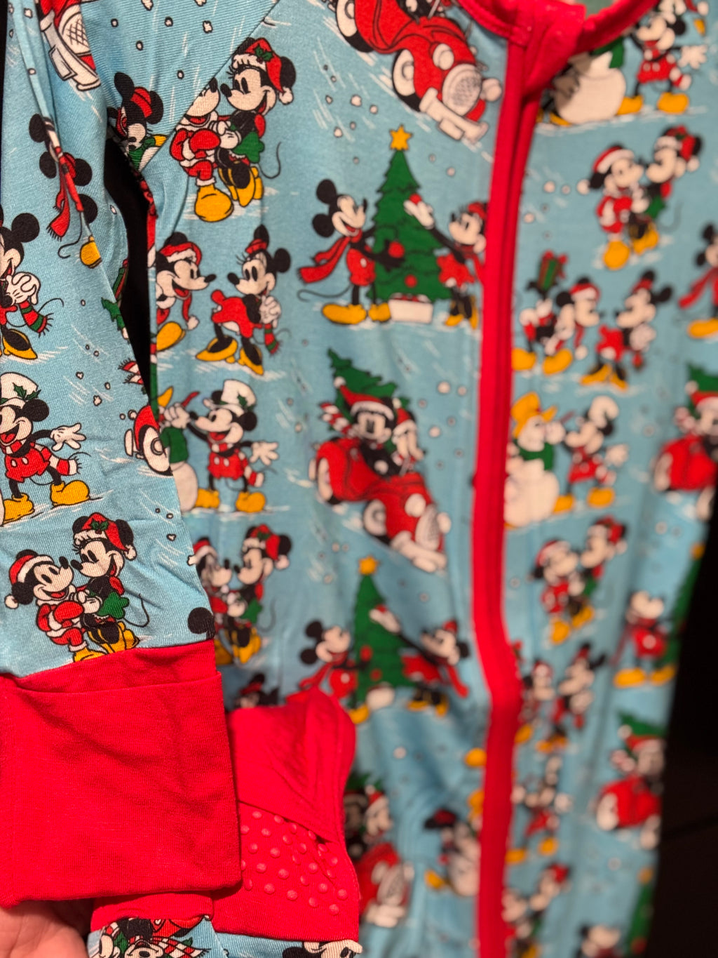 Mickey Christmas Bamboo Zippy