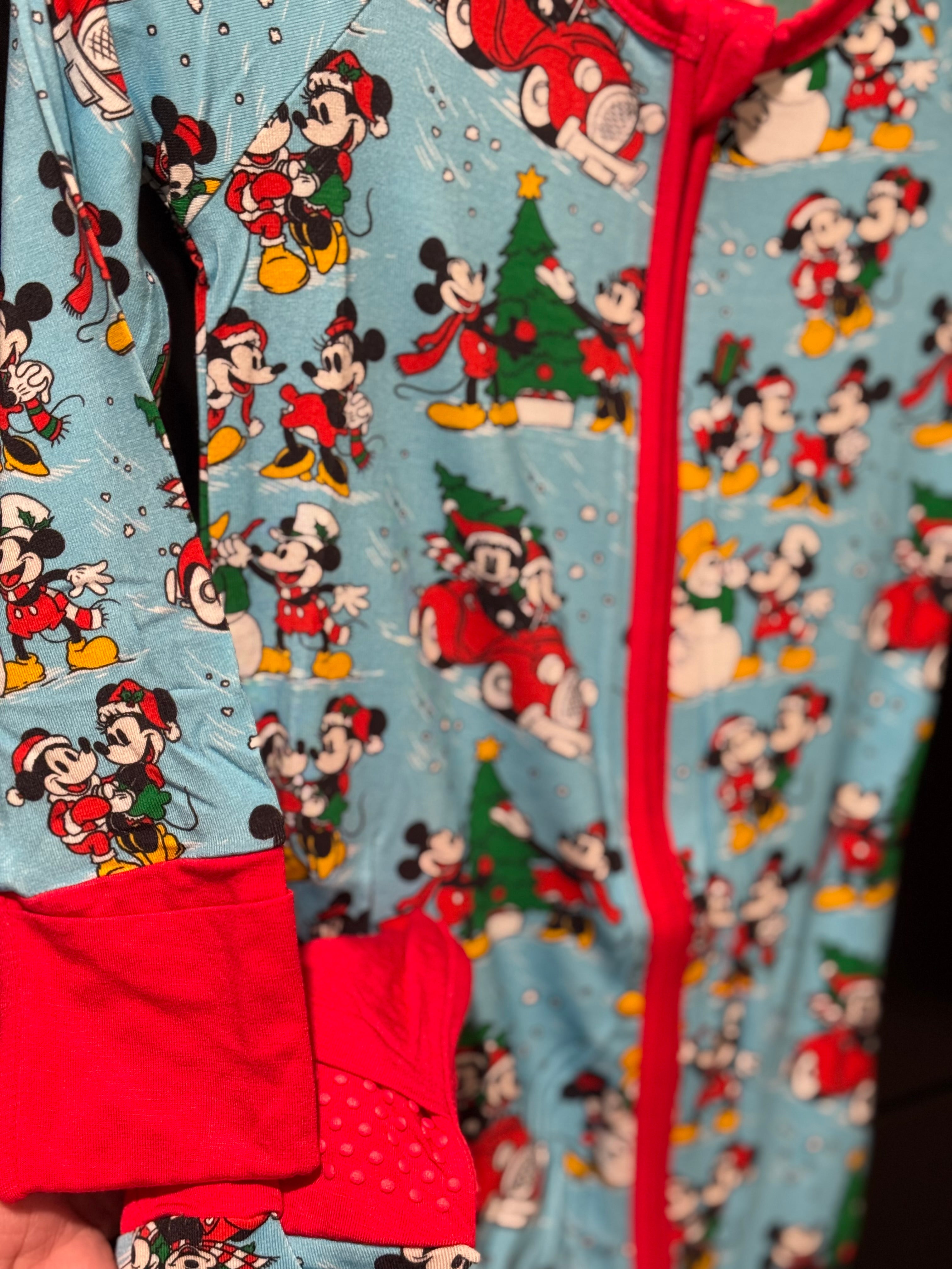 Mickey Christmas Bamboo Zippy