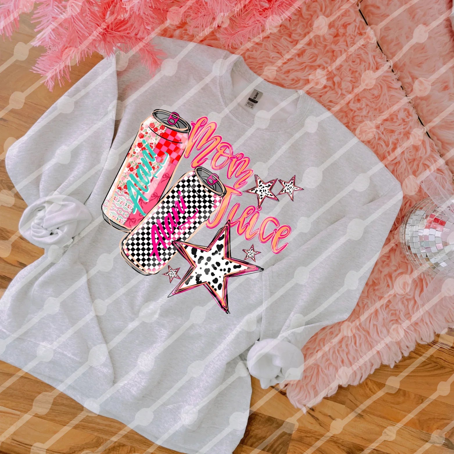 A lani Mom juice tee or sweatshirt